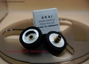 Neue Andruckrolle-pinchroller - AKAI GX-646 - Tonbandgerät - Bild 1 von 3