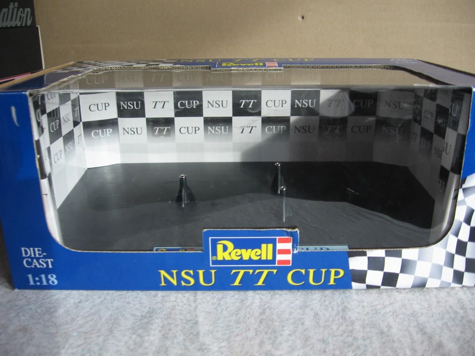NSU TT Cup S.Spiess Revell 1:18 leere OVP kein Modell limited Edition 2500 Stück - Bild 1 von 4