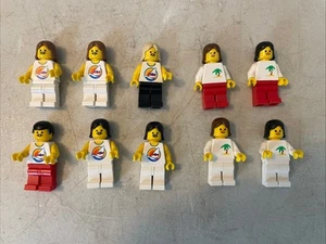 Lego Minifiguren 90er 1990er Stadt Paradies Surfen Urlaub Sommersprossen 10 insgesamt Lot - Bild 1 von 4