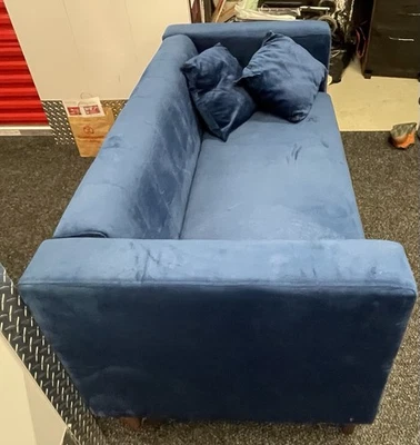 Loveseat azul Foto 1 de 4