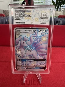 Pokémon TCG Alolan Ninetales GX Hidden Fates SV53/SV94 Ace 10  - Bild 1 von 2