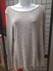 Silver Wear Top Woman's Size Small Long Sleeve Grey Pullover Shirt Blouse