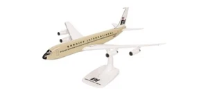 Herpa 614023 - 1/144 Braniff International Boeing 707-320 - Solid Beige - New - Picture 1 of 1