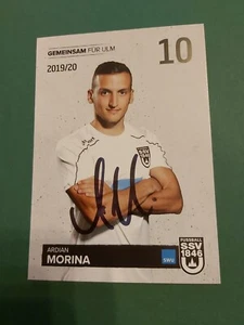 SSV Ulm , A. Morina ,19/20,Autogrammkarte, Fussball - Picture 1 of 1
