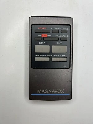 Magnavox VSQS0445 Remote OEM for VR9510AT01 VR9520AT01 VR9550AT01 + 1980s VCR - Image 1 of 3