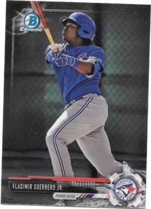 2017 Bowman Draft Chrome- Vladimir Guerrero Jr. #BDC 150 Rookie Blue Jays - Picture 1 of 1