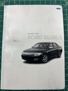 2008 Ford Taurus Owners Manual Booklet Only No Case OEM Factory. M9 - Picture 1 of 4