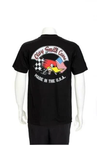 Mr. T-SHIRT nera Horsepower Clay Smith Cams Made in USA (M85) 100% cotone NHRA - Foto 1 di 3