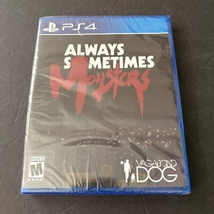 SEALED Alwys Sometimes Monsters Limited Run #435 NEW PS4 Playstation 4 - Picture 1 of 3
