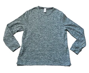 GAP Mens Pullover Sweater XL Gray Super Soft Cotton Knit Crew Long Sleeve Gift - Picture 1 of 6
