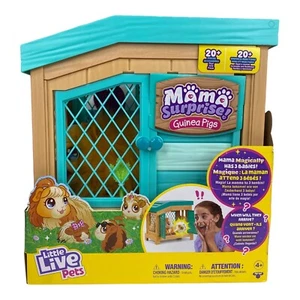 New Little Live Pets MAMA SURPRISE Interactive Guinea Pig Hutch & 3 Babies - Picture 1 of 10