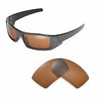 New Walleva Polarized Brown Replacement Lenses For Oakley Gascan Sunglasses