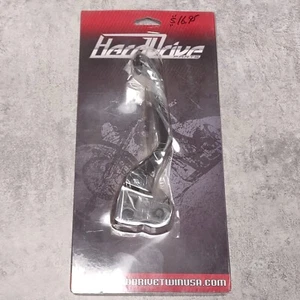 HardDrive Wide V-Cut Clutch Lever – Black (820-1518C) | Fits Harley-Davidson XL - Picture 1 of 5