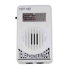 Extra-Loud Ringer Sound Telephone Phone Amplifier Strobe Light Flasher Bell