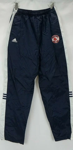 Adidas Boston Red Sox Track Pants Blue Men's Size Medium Cover