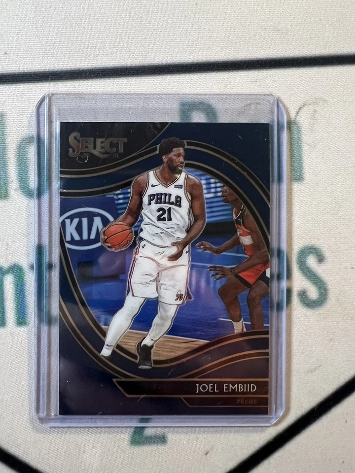 2020-21 Panini Select Joel Embiid Courtside Blue Retail #216 - Image 1 of 1