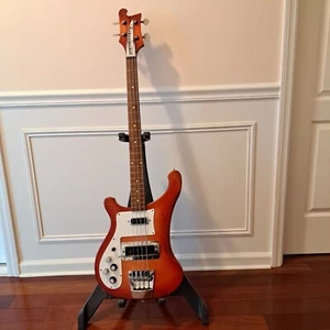 1978 Rickenbacker Left Handed 4001 Bass- Fireglo - Picture 1 of 17