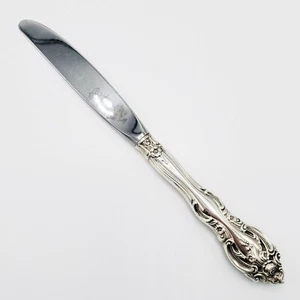 Gorham La Scala Sterling 9” Knife (s) No Monogram Roses Flounces Floral - Bild 1 von 4