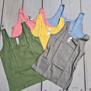 Petite Fleur Damen Unterhemden Top 5 Stück Gr. 40 bis 60 (1 216) schöne Töne NEU - Bild 1 von 10