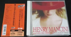 HENRY MANCINI AND HIS ORCHESTRA Colezo! Twin 2xCD Victor Japan 2005 incl Obi - Foto 1 di 3