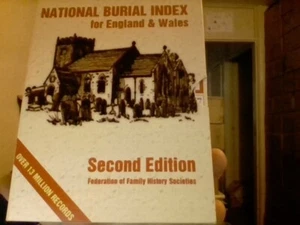 National Burial Index For England & Wales 2nd Edition Family History (CD ROM) - Afbeelding 1 van 2