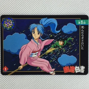 YuYu Hakusho Carddass Story Collection No.1 Botan Bandai 1994 Japan - Picture 1 of 8