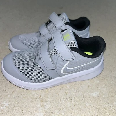 New Nike Star Runner 2 Wolf Grey Gray Toddler  Boys Shoes Size 7 - Image 1 of 4