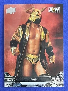 Rush 2023 Upper Deck AEW DIAMOND PLATE PARALLEL Card #36 - Picture 1 of 2