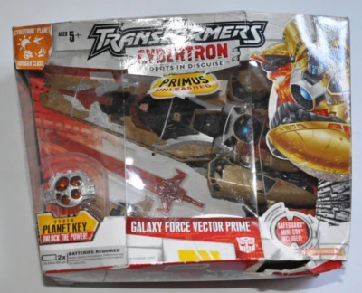 2004 Takara Transformers Vector Prime Galaxy Force Cybertron Vintage Novo Na Caixa - Imagem 1 de 4