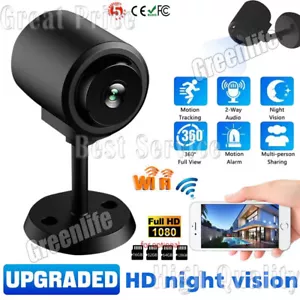 Mini caméra HD 1080P WiFi Bluetooth sans fil vision nocturne détection mouvement - Photo 1/24