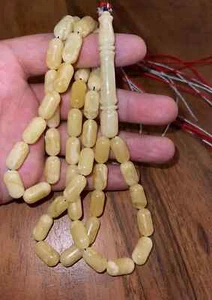 Gebetskette Bernstein Rosary Amber Tespih Damla كهرمان كالنغرادي طبيعي كهرب - Bild 1 von 4