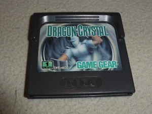 SEGA GAMEGEAR VIDEOSPIEL NUR DRACHENKRISTALLPATRONE - Bild 1 von 2