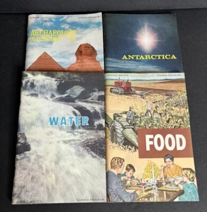 4 Science Service Wissenschaft Programm Buch Set Nelson Doubleday inkl. Wasser Nahrung - Bild 1 von 5