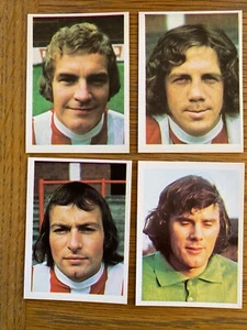 Stoke City 4 x Football '74 Top Sellers Orange Mahoney Marsh Pejic Farmer - Picture 1 of 14