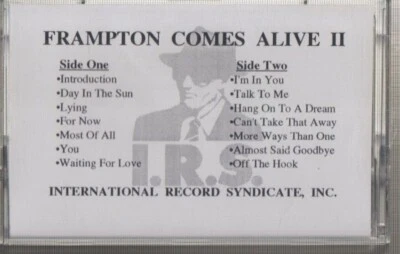 frampton comes alive II cassette promo peter - Image 1 of 2