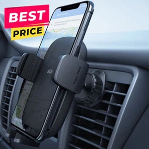 Universal Car Holder Mount Stand Bracket Hook Air Vent Mobile Phone Clip Cradle - Picture 1 of 5