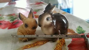 2 VINTAGE GOEBEL W.GERMANY HASEN, HASE FIGUR NIEDLICH GC - Bild 1 von 5
