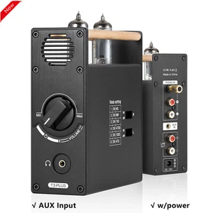 T3-PLUS MM MC Phonograph Preamp Phono Preamplifier Vacuum Tube Headphone Amp #T9 - Bild 1 von 4