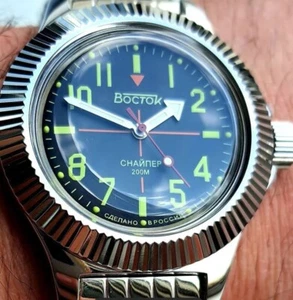 New Vostok Special Order limit seria Full lume 420 moto watch - Picture 1 of 7