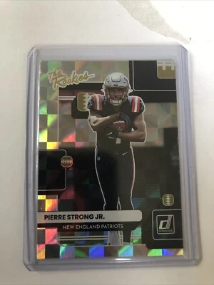 PIERRE STRONG JR. 2022 Donruss Patriots The Rookies Refractor Insert RC #39 - Image 1 of 4