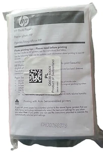 HP Photo Papers 4" X 6" - 200 Sheets (PH Q5477-60015) New - Photo 1/1