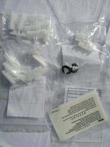 Clips untere Chromleiste Frontscheibe Mini Cooper S One Works JCW GP R50 R52 R53 - Bild 1 von 2