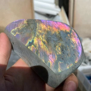 1.1LB Nature Labradorite Crystal Stone Natural Rough Mineral Specimen - Picture 1 of 5