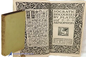 Socratic Discourses by PLATO & XENOPHON Good Everyman's Library HC 88803 - Picture 1 of 2