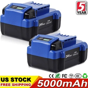 2x 6.0Ah Lithium-ion Battery For Kobalt 24V Max KB624-03 KB524-03 KB424-03 New - Picture 1 of 17