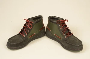 Timberland Herren Mittel Wanderschuhe Schwarz Leder Rot Oliv 31577 5722 NEU Gr. 8.5M - Bild 1 von 4