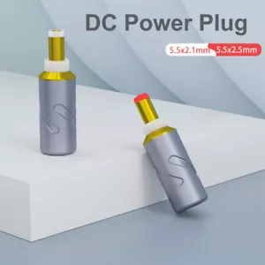 24K vergoldet DC Netzstecker DC Stecker für HiFi Audio Stromkabel 2,1/2,5mm - Bild 1 von 24