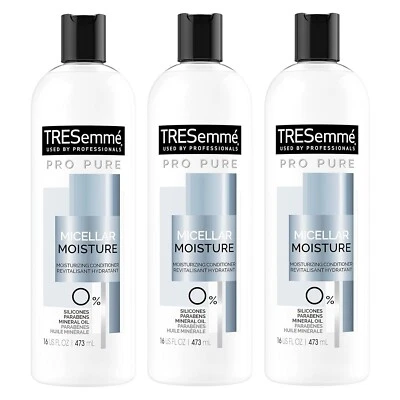 Tresemme Pro Pure Micellar Moisture Daily Conditioner 16 fl oz 3 Pack - Image 1 of 3
