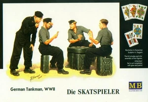 Master Box MB 1/35 3525 Skatspieler - WWII German Tank Crew - Picture 1 of 2