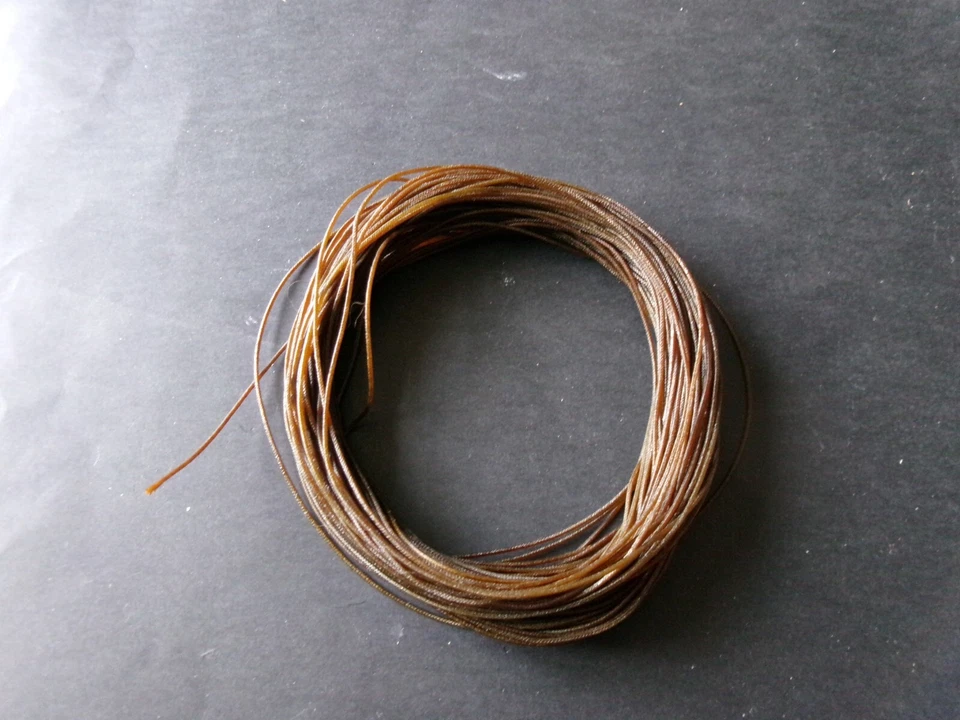 Pêche mouche. soie flottante naturelle quasi neuve. - Immagine 1 di 1